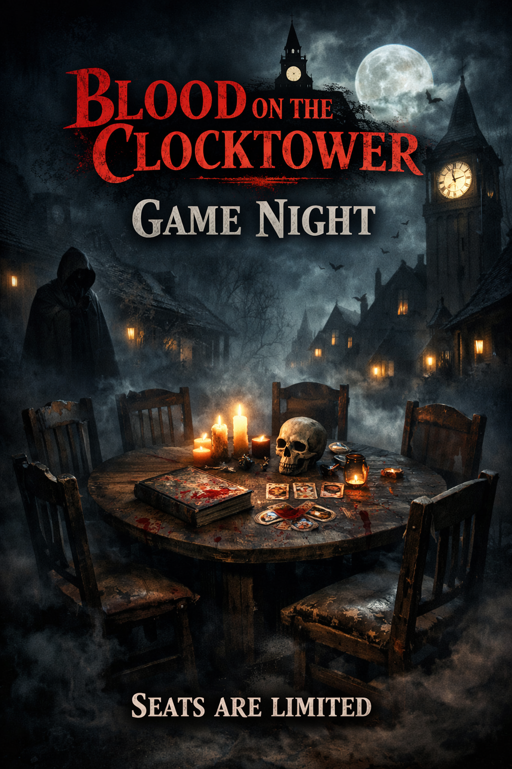 Blood On The ClockTower Night