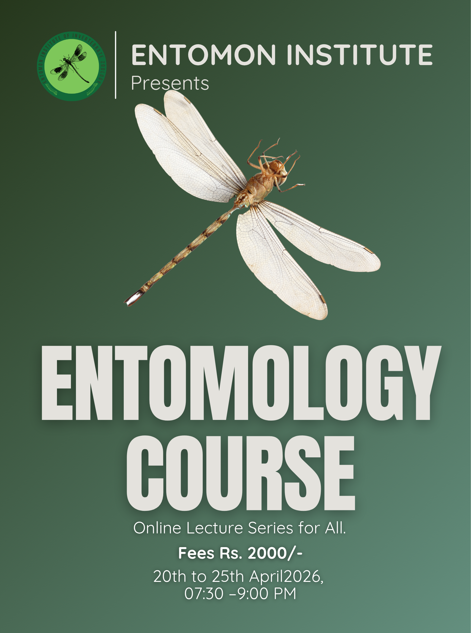 Entomology Course for Beginners