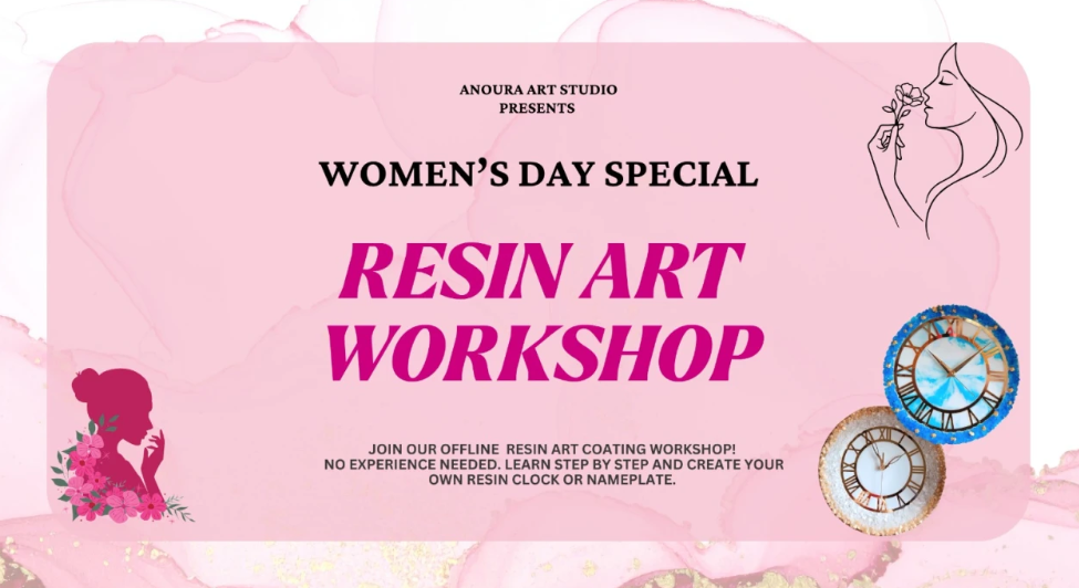 Women’s Day Resin Art Workshop